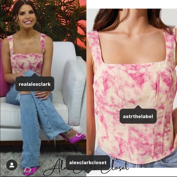 Astr Tops - Astr the label Kelis corset